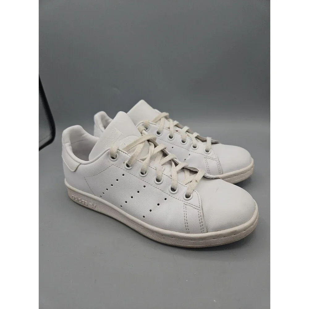 Adidas Stan Smith Boys Shoes Size 4.5 Color: White Youth